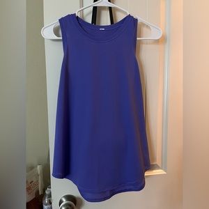 Lululemon high neck running and training tank top